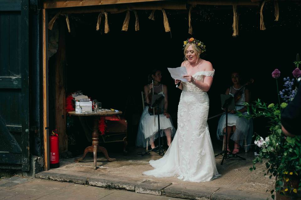 Rustic Barn Wedding UK