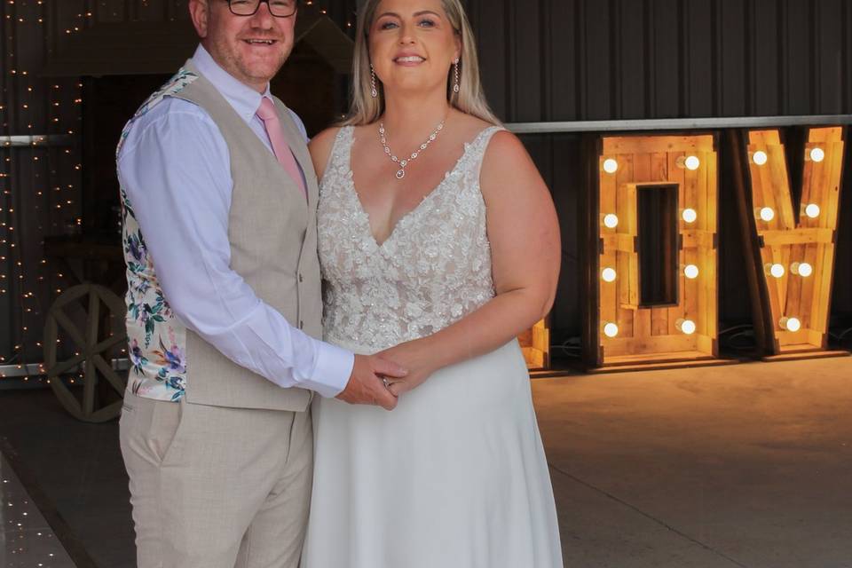 Rustic barn wedding