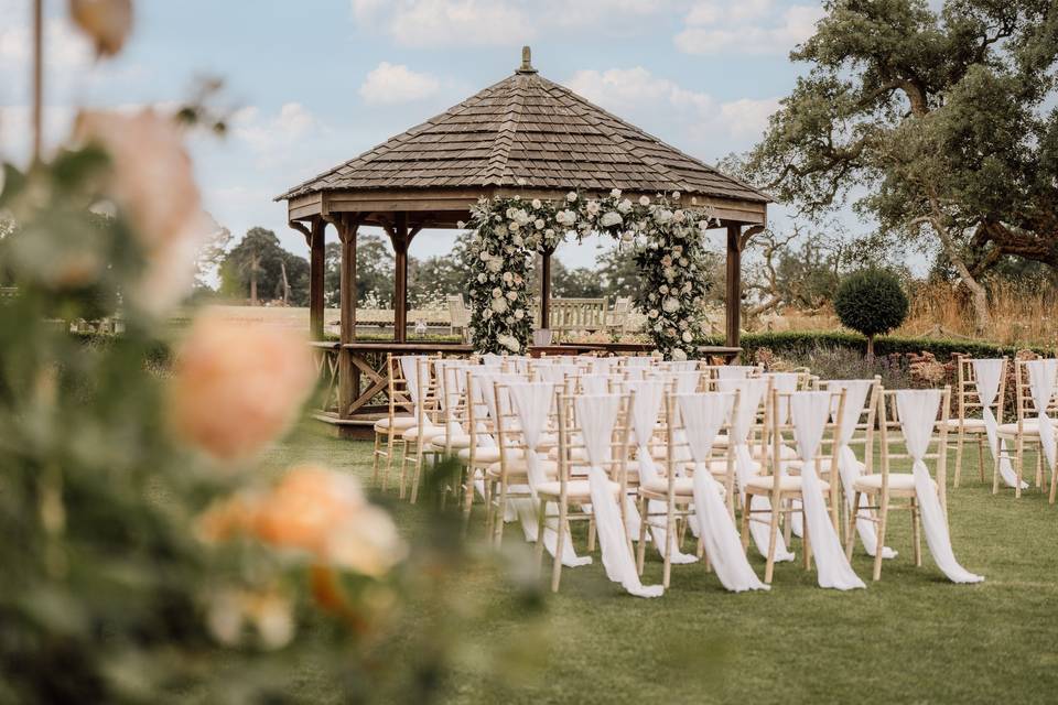 Gazebo outside