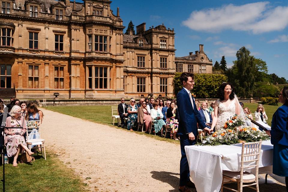 Terraces outdoor ceremony