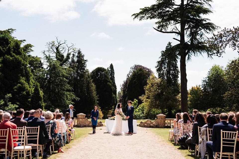 Terraces outdoor ceremony