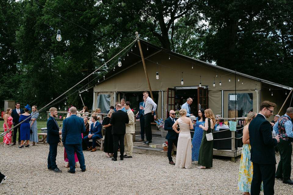 The Safari Tent Ceremony Space
