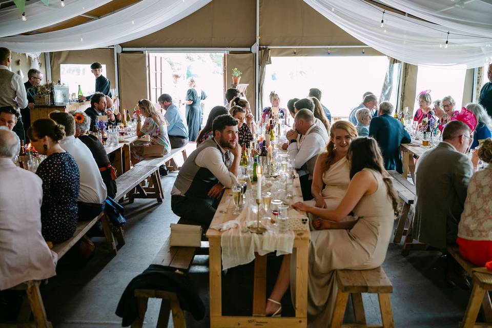 The Safari Tent Ceremony Space