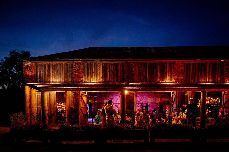 Hay Barn Drinks Terrace