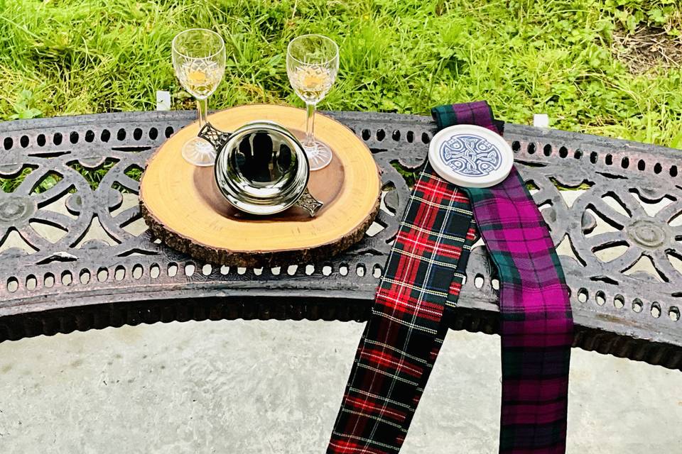 The Quaich and Tartans