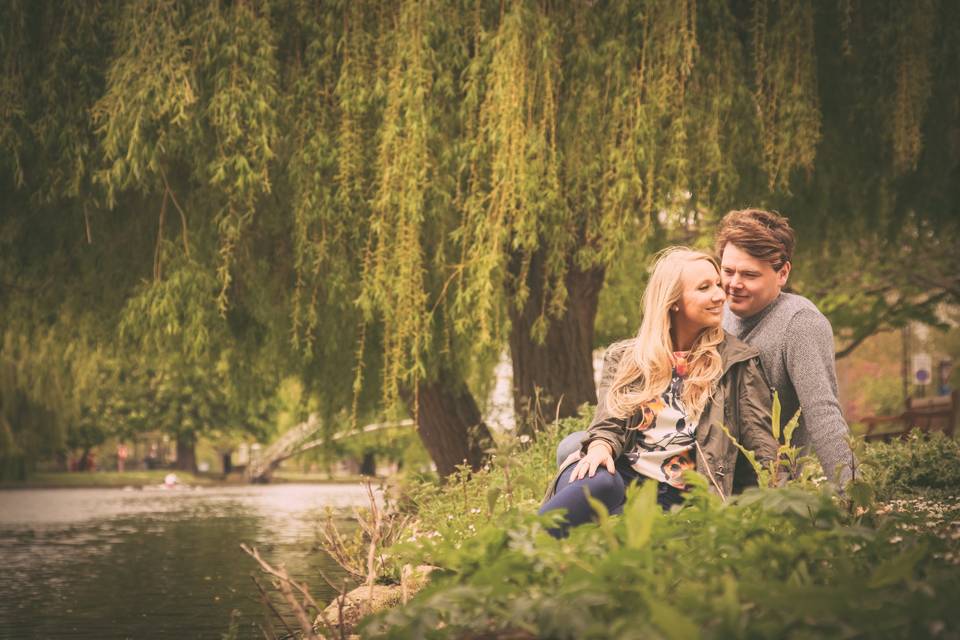 Natural and fun engagement pho