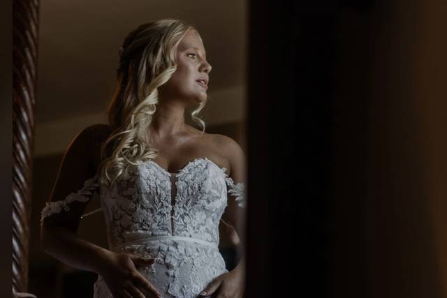 Bridal hair and makeup package
