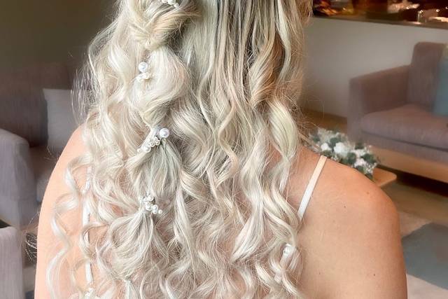 Bridal hair and makeup package