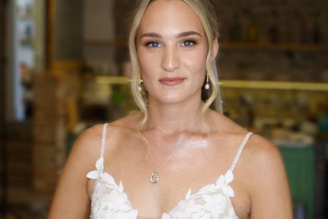 Bridal hair and makeup package