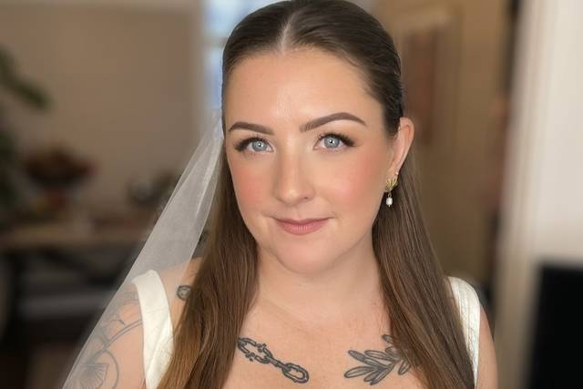 Bridal hair and makeup package