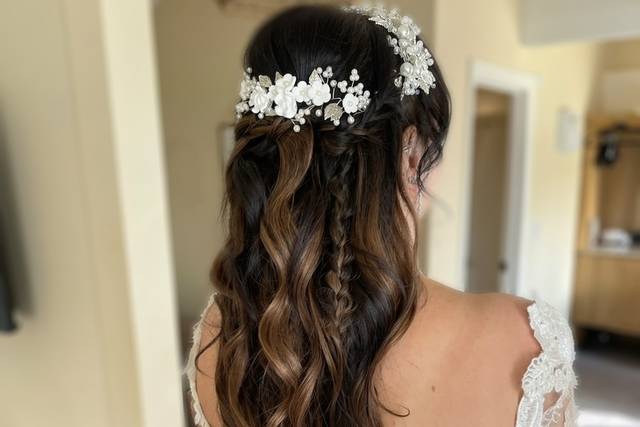 Bridal hair and makeup package