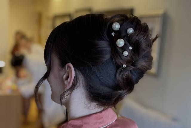 Bridal hair and makeup package