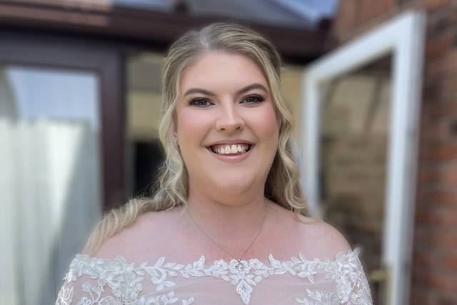 Bridal hair and makeup package