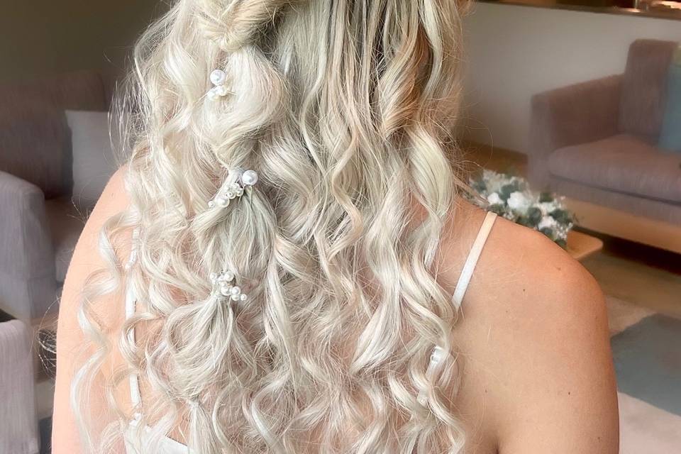 Bridal hair and makeup package