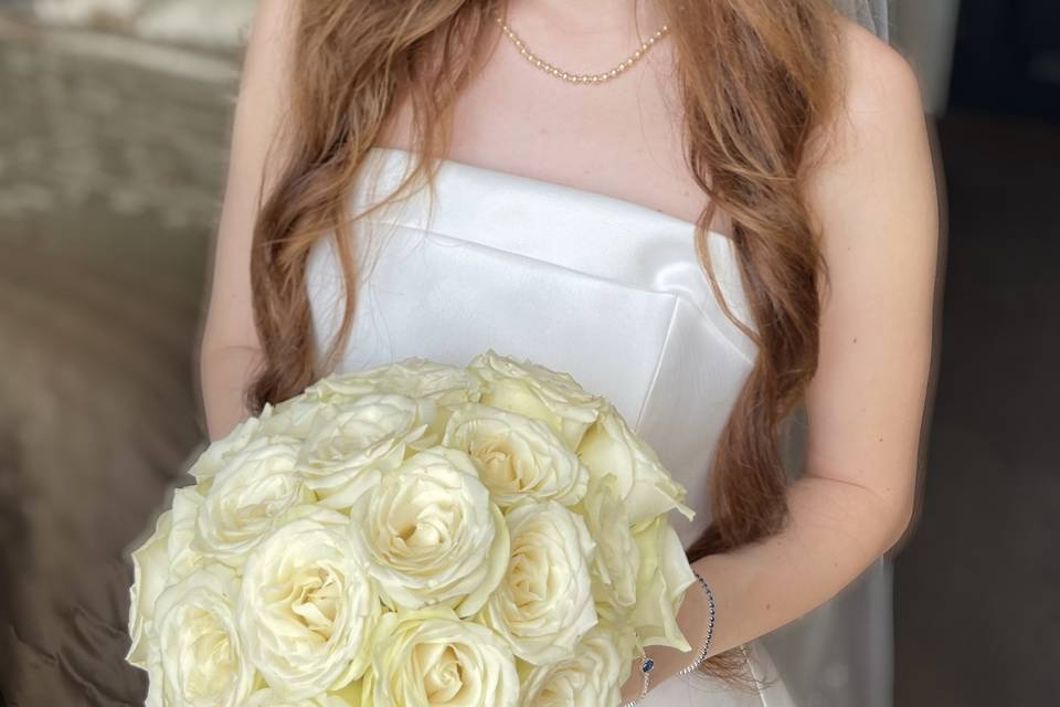 Bridal hair and makeup package