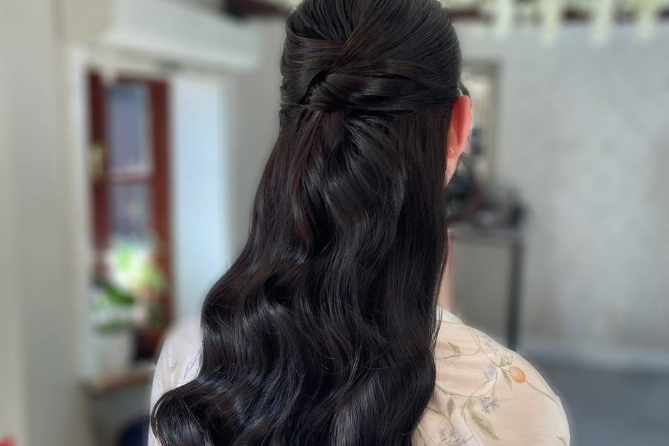 Bridal hair and makeup package