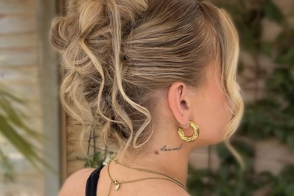 Bridal hair and makeup package