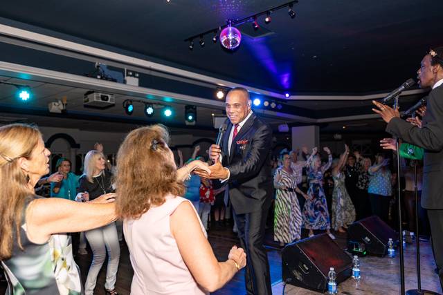 Couple dancing