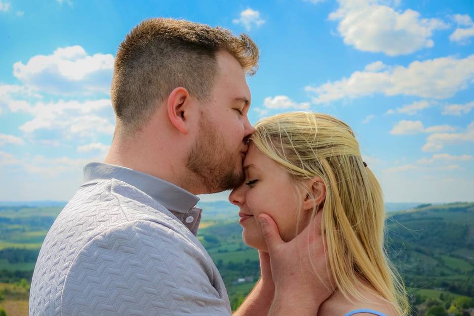 Engagement portrait