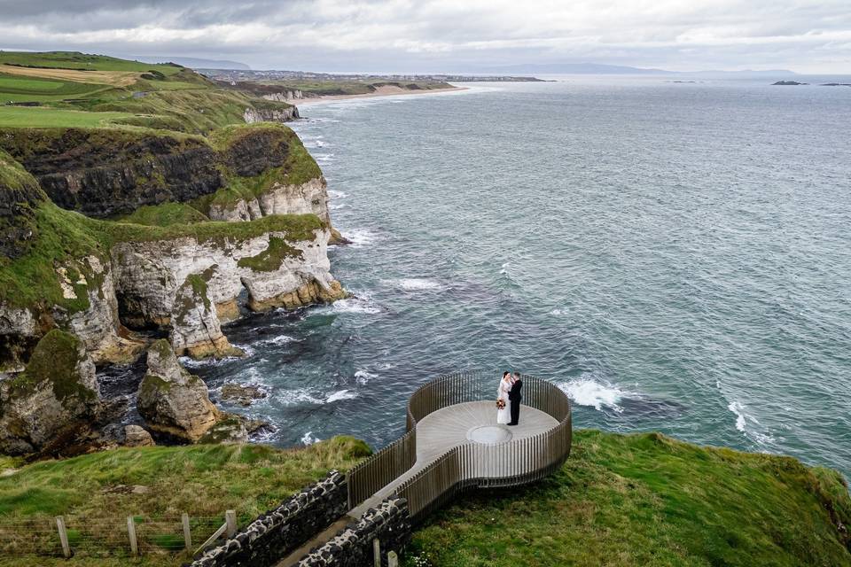 Elopment Dunluce Castle
