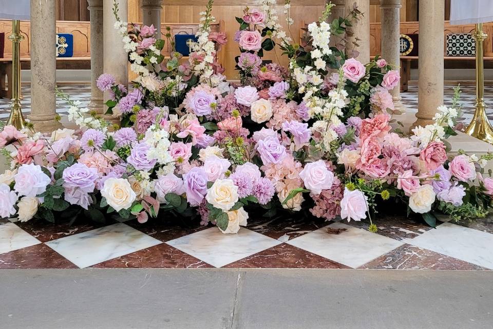 Floral Garland Pastel colours