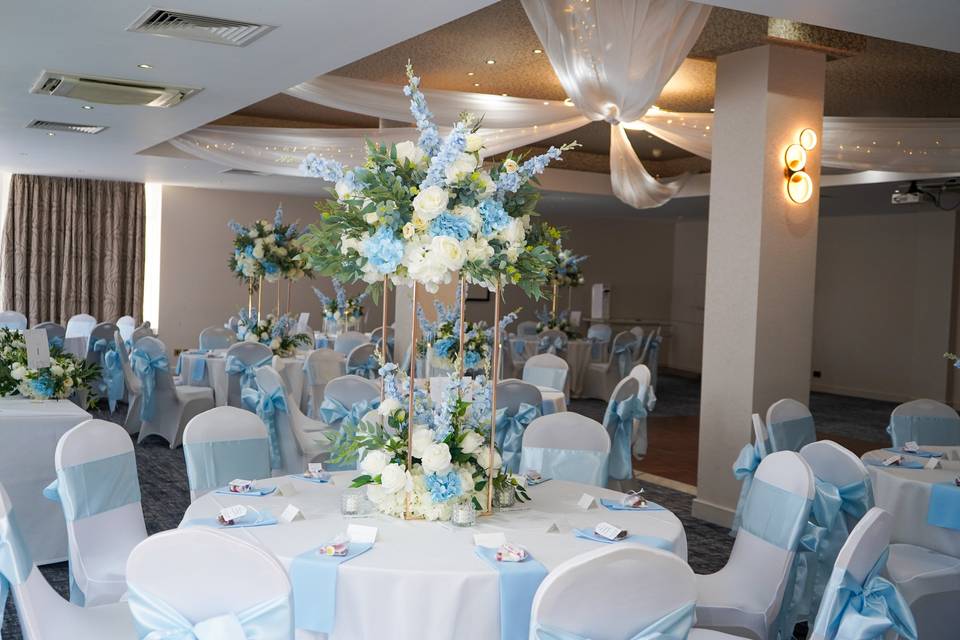 tall centrepiece