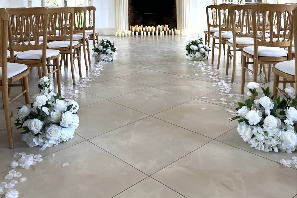 Ceremony decor