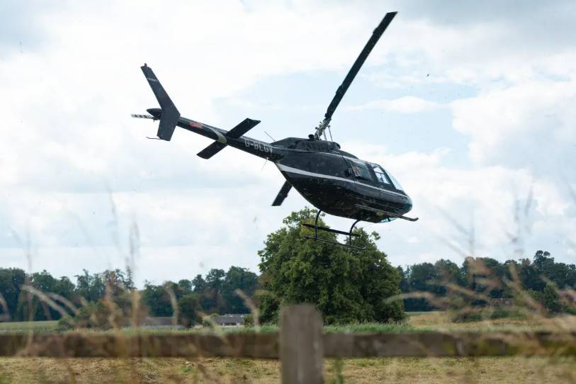 Helicopter landing