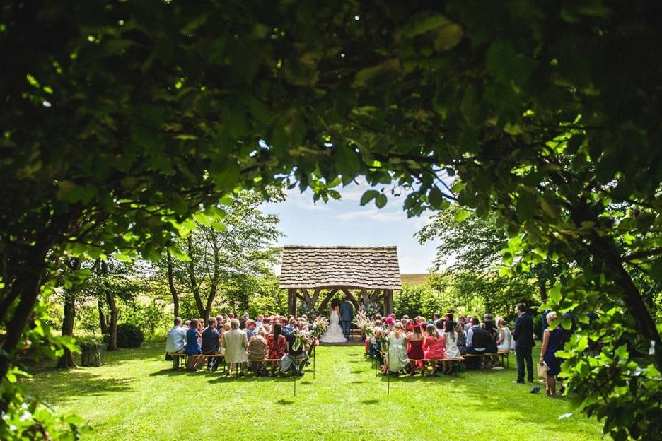 Outdoor ceremony