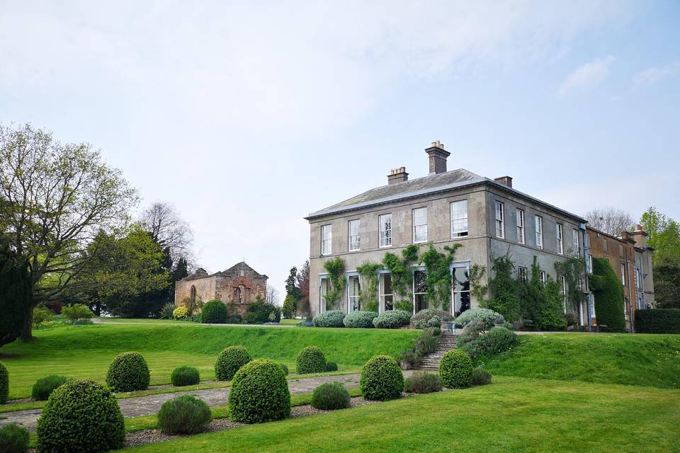 The back of The Hall
