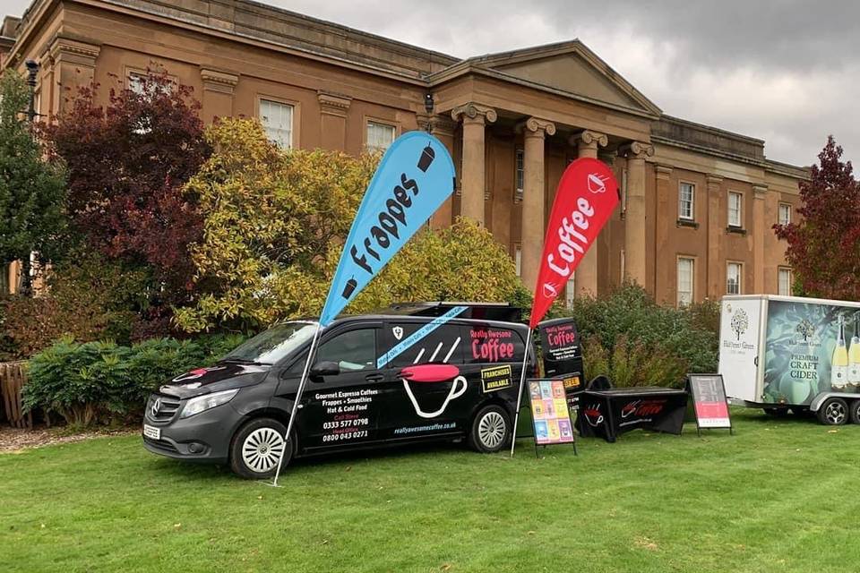 Van at Himley Hall