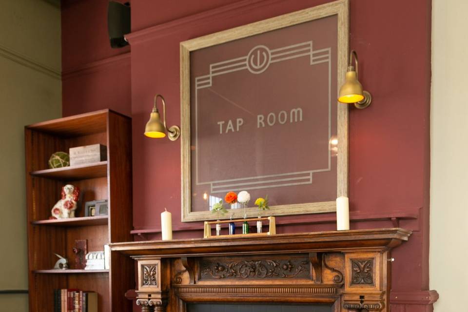 Tap Room: Semi private corner