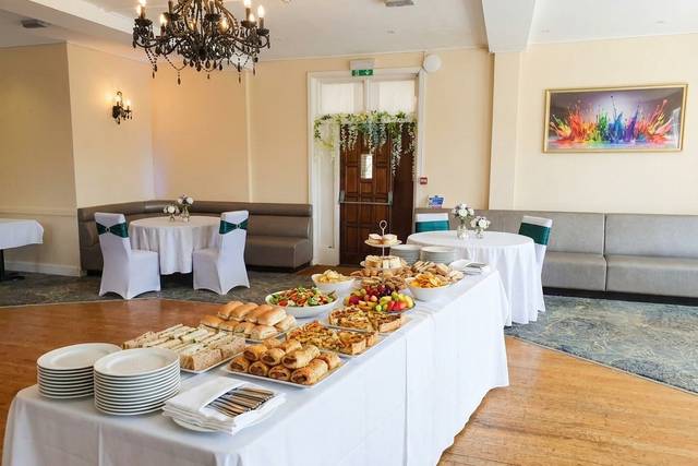 Wedding food tables