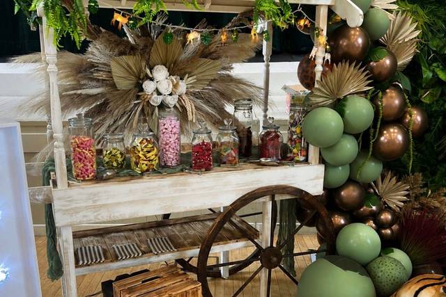 Decorated Sweet Cart