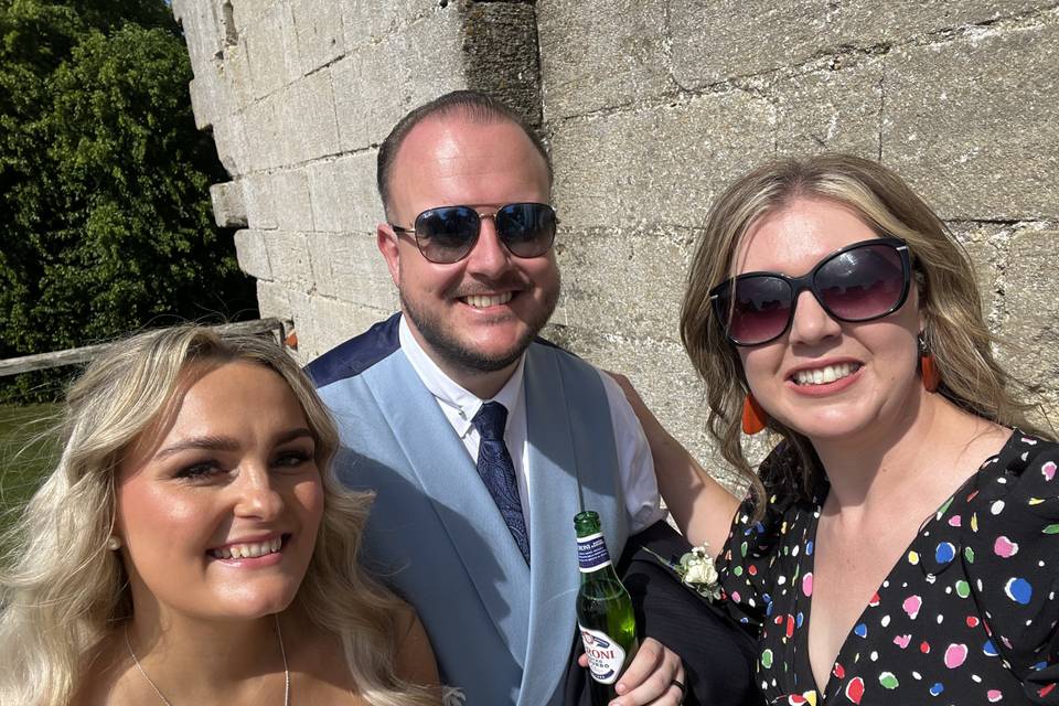 Castle wedding, just beaut.