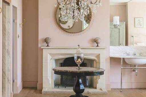 Decorated living room