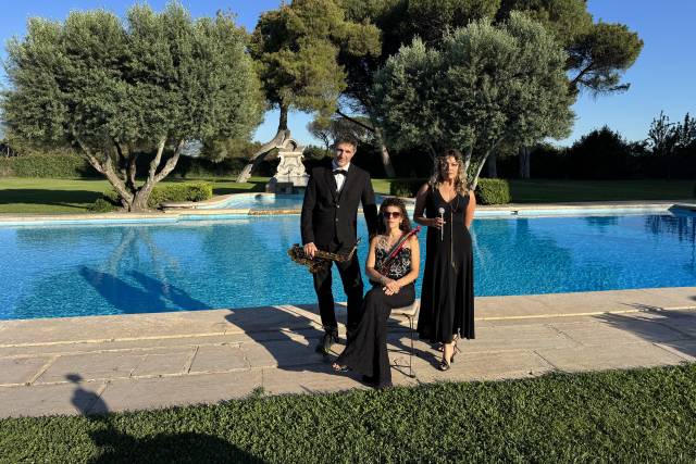 Sax, singer and violin
