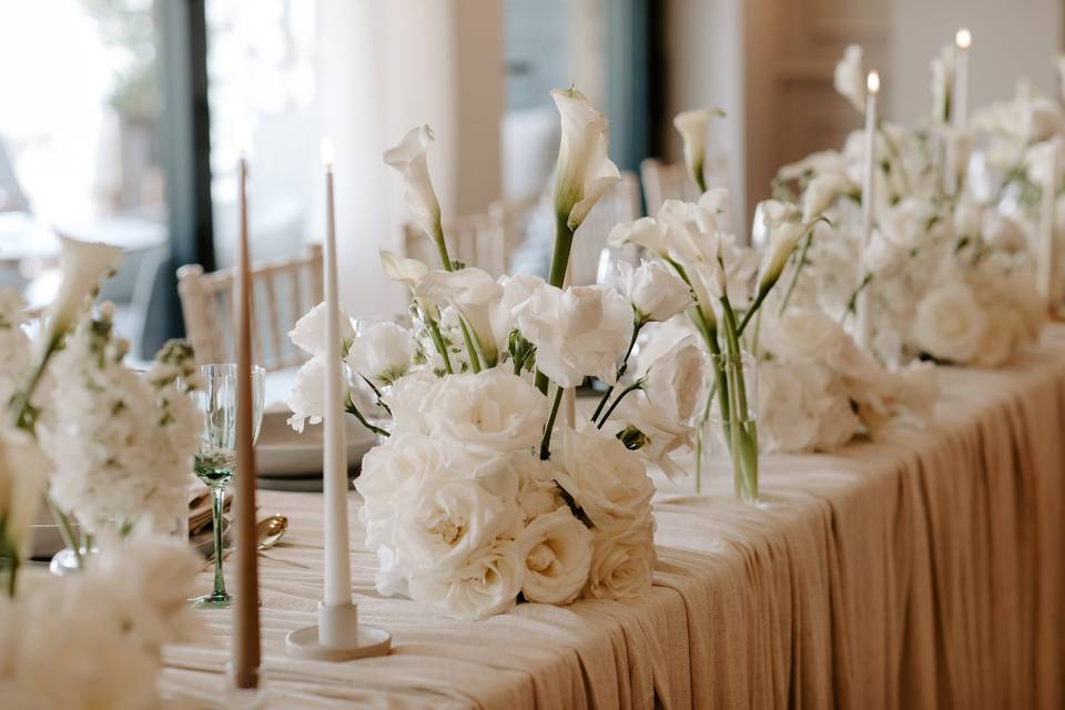 Wedding Breakfast - Floral