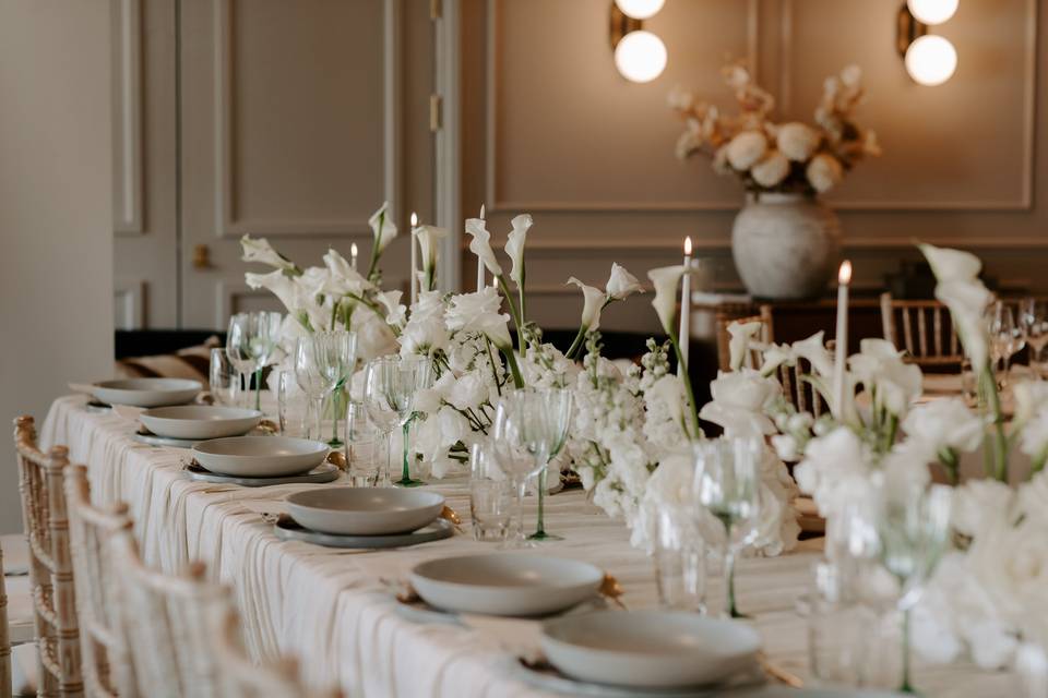 Wedding Breakfast - Top Table