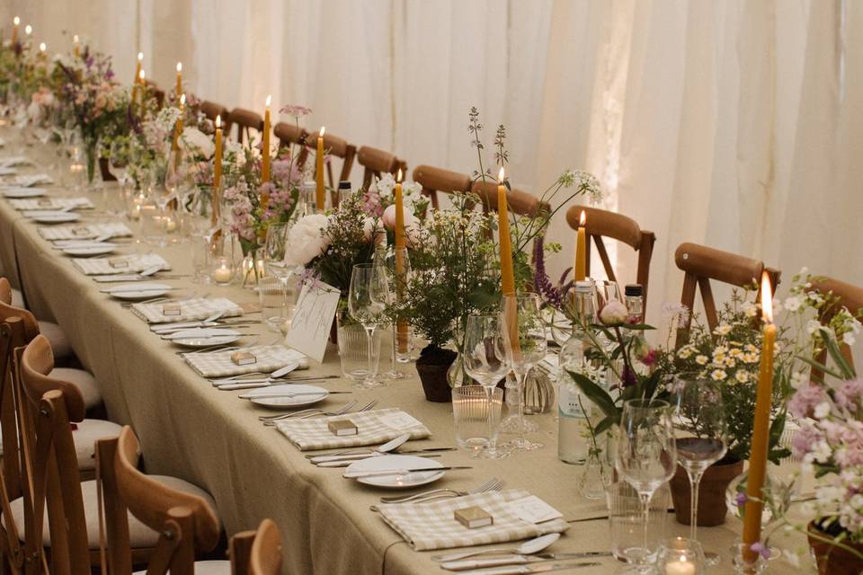 Beautiful table settings