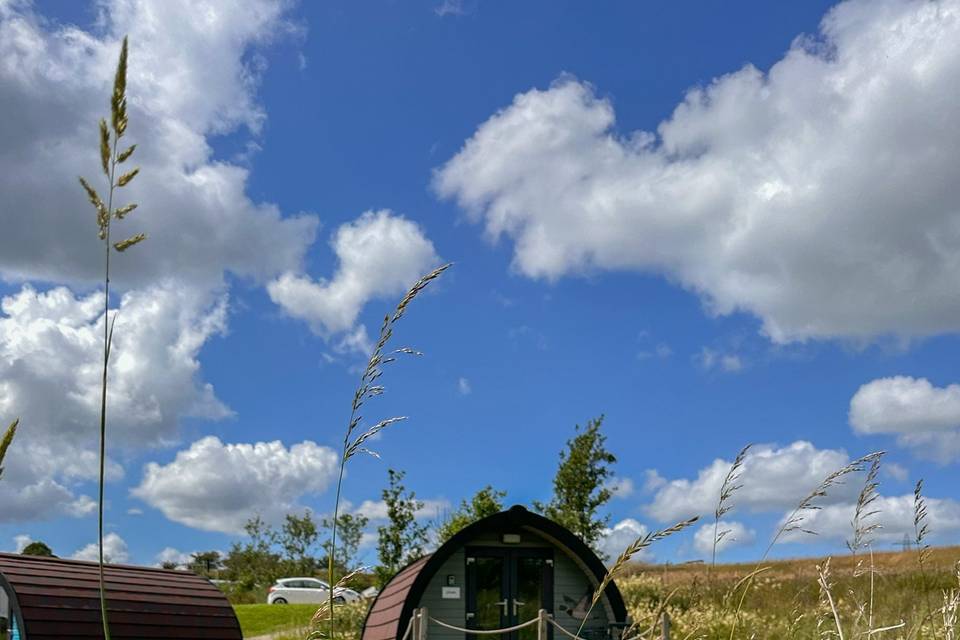 Glamping pods