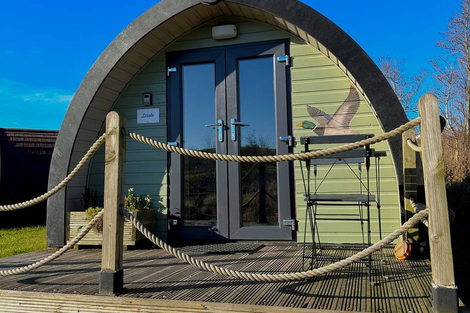 Drake glamping pod