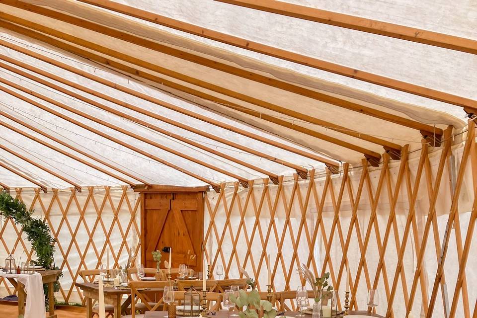 Wedding Yurt