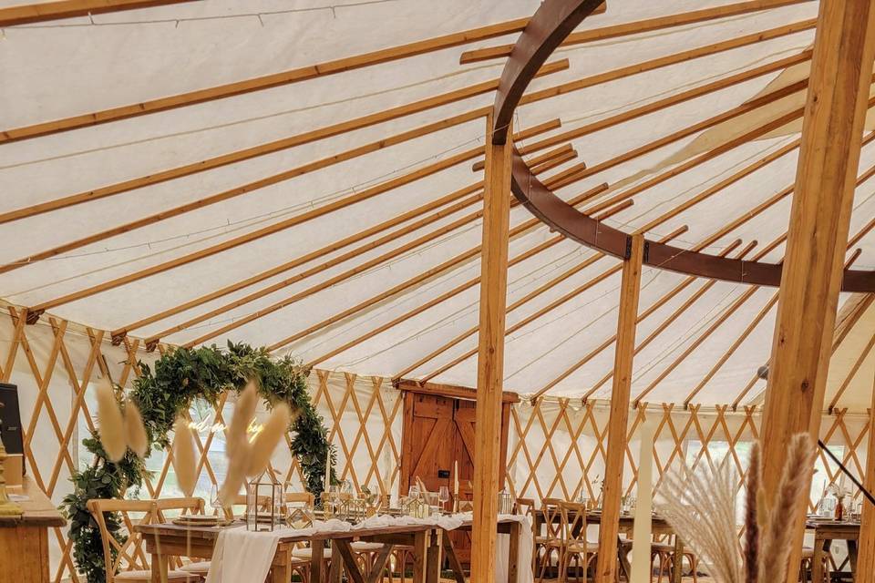 Rustic Wedding Tipi