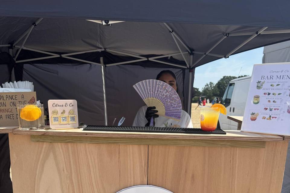 mobile mocktail bar