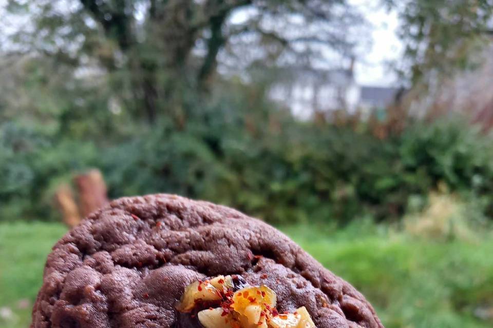 Choc orange chilli honeycomb