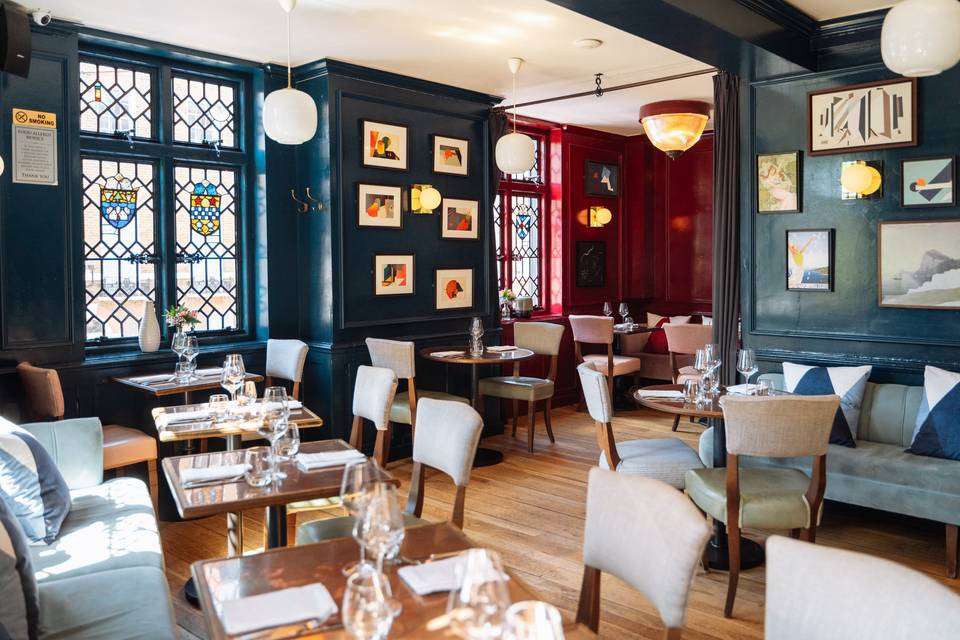 Vintage themed dining room