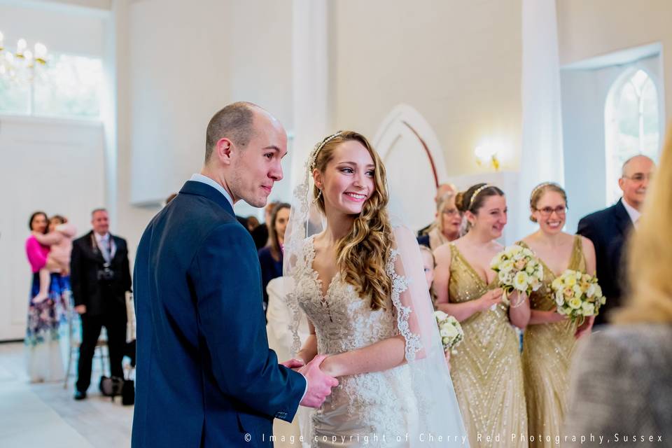 Helen & Andy's Ceremony in our Beautiful Ceremonial Hall