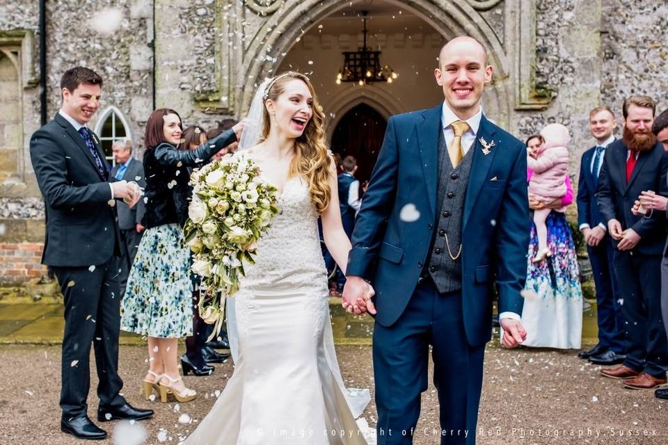 After the Confetti Arch