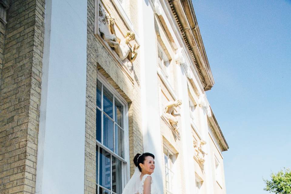 Stunning bride